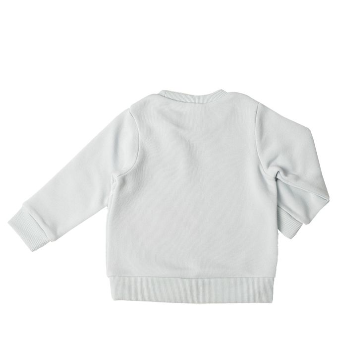 akachan honpo - 長袖休閒上衣-小包包風 糖果-淺藍色