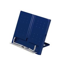 日本文具 SONIC - 便利收納書架台 / 平板支架-深藍