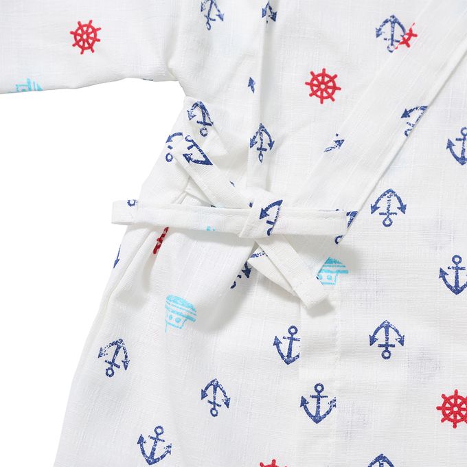 akachan honpo - 兩件式甚平-南十字星-米白色 (90cm)