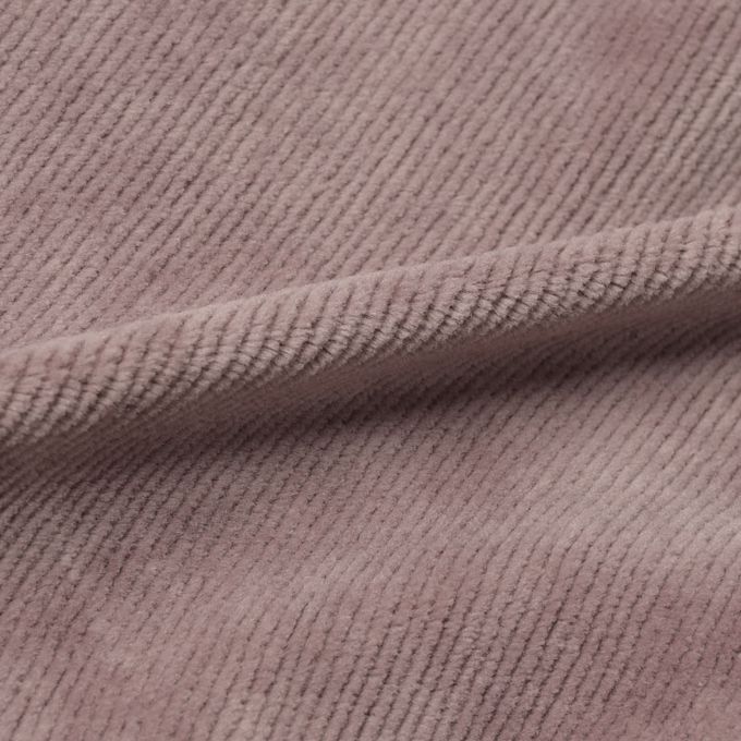 akachan honpo - 10分燈心絨褲-膝蓋圖案-灰色