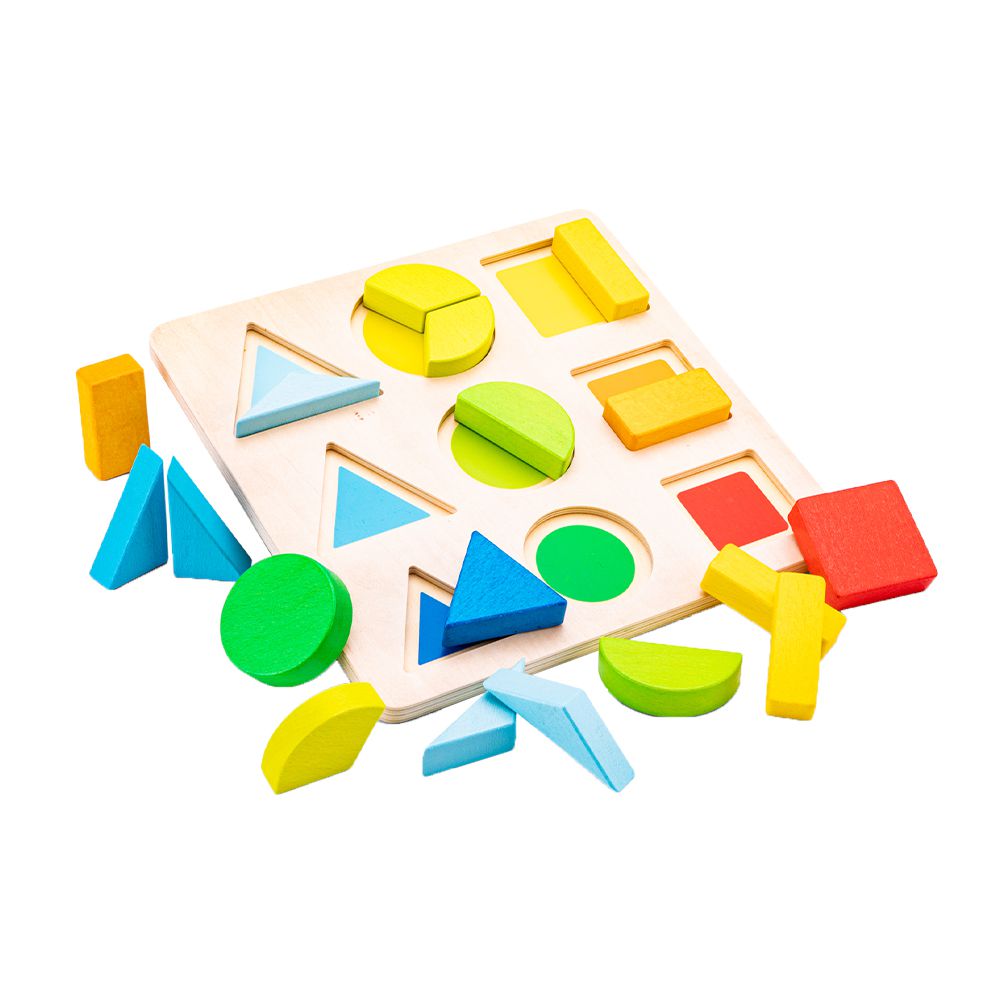 荷蘭 New Classic Toys - 幼幼幾何形狀拼圖玩具