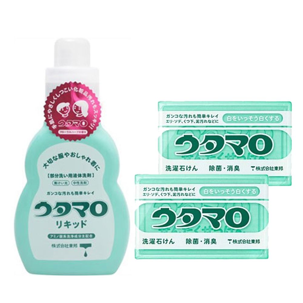 日本 東邦 - 魔法洗衣組-洗衣精400ml+洗衣皂*2