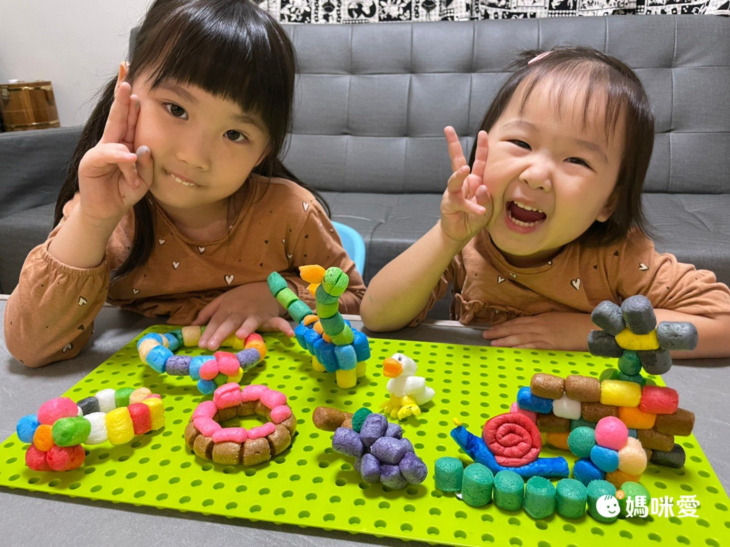 韓國 PLAYCORN - 玉米黏土補充包-彩色500顆