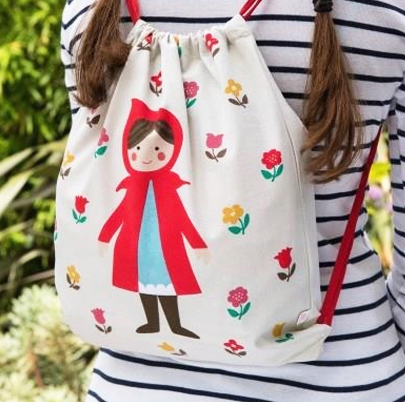 英國 Rex London - 純棉後背包-小紅帽