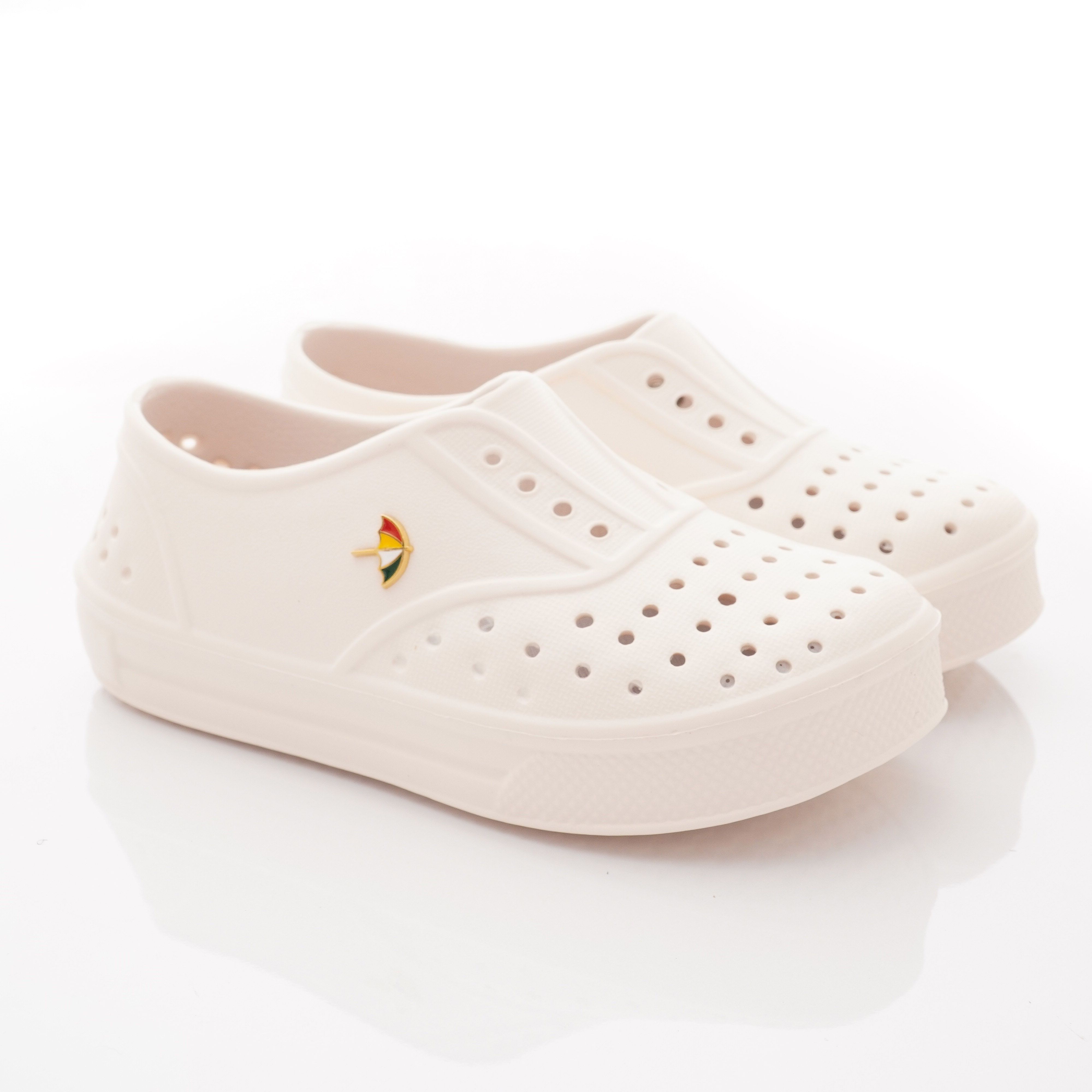 Arnold Palmer 雨傘牌 - 洞洞透氣涼鞋(中小童段)-白