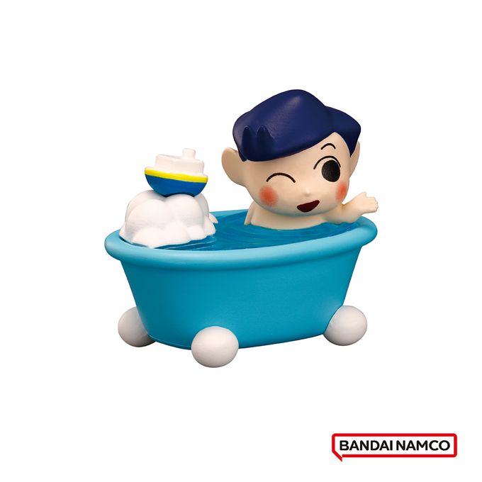 日本 BANDAI - 《BATH FRIENDS》蠟筆小新小BABY公仔入浴劑(限量)-4入組(隨機出貨)