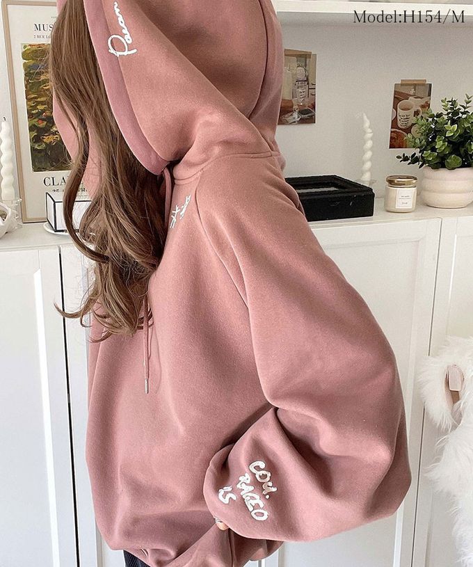 日本 Classical Elf - Java 刺繡logo寬鬆版型帽T-海軍藍