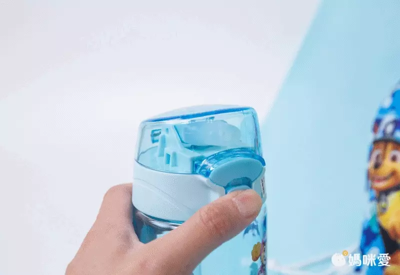 汪汪隊立大功 恐龍救難隊主題運動吸管水壺-藍色-430ml