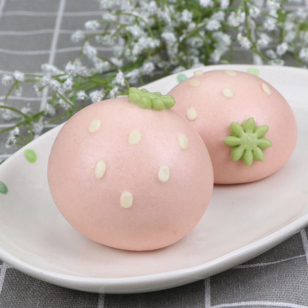 粉嫩草莓鮮奶饅頭-240g/1包