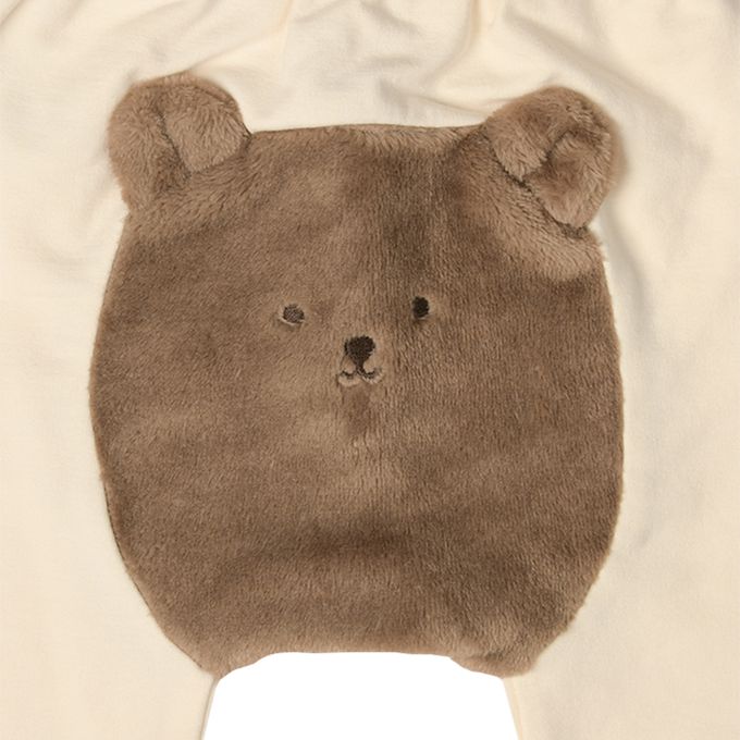 akachan honpo - 造型屁屁褲-刷毛 動物-象牙白色