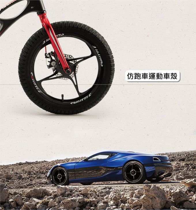 Royalbaby - 14吋星際兒童腳踏車(送打氣筒)-紫色