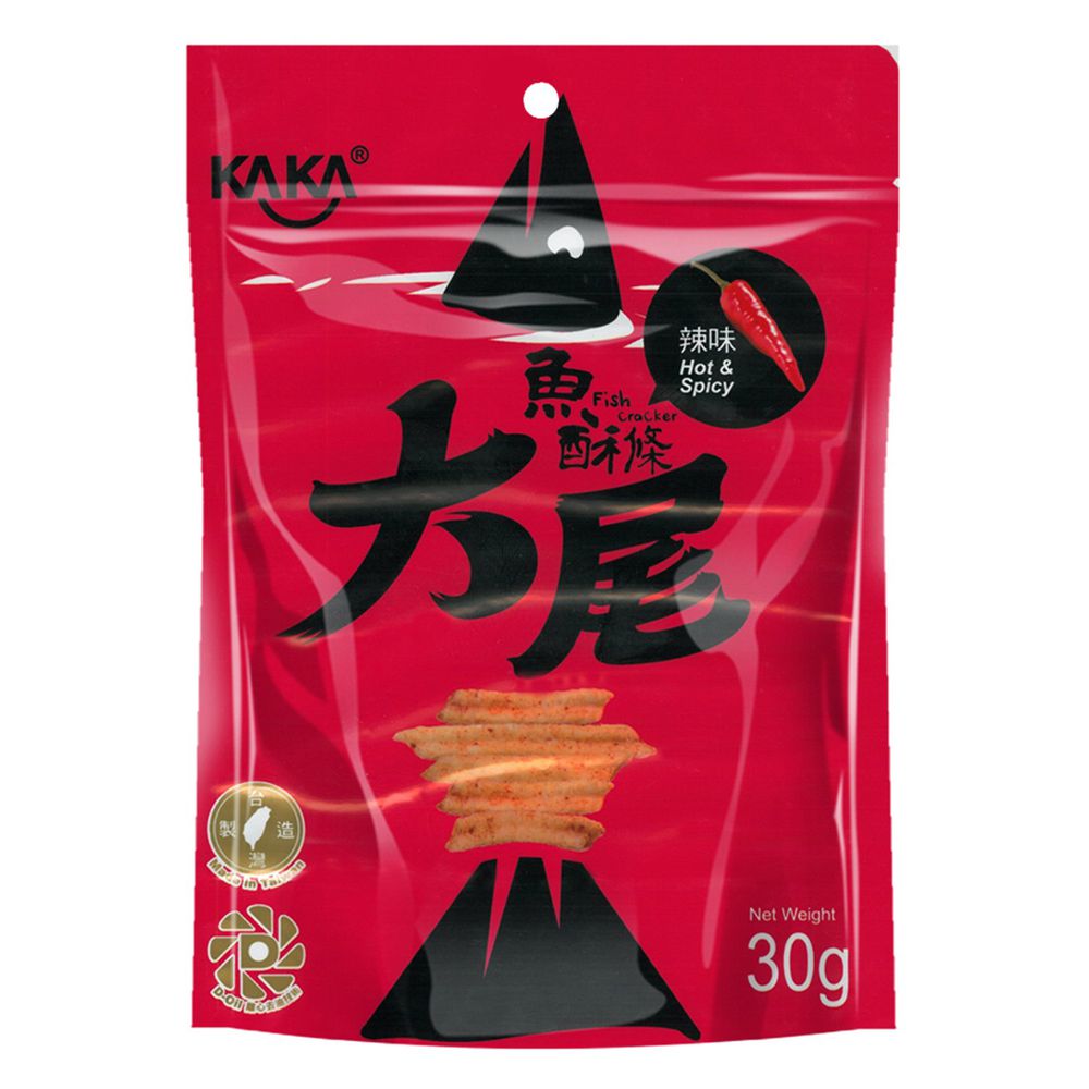卡卡KAKA - 大尾醬燒魚酥條(辣味)-30g