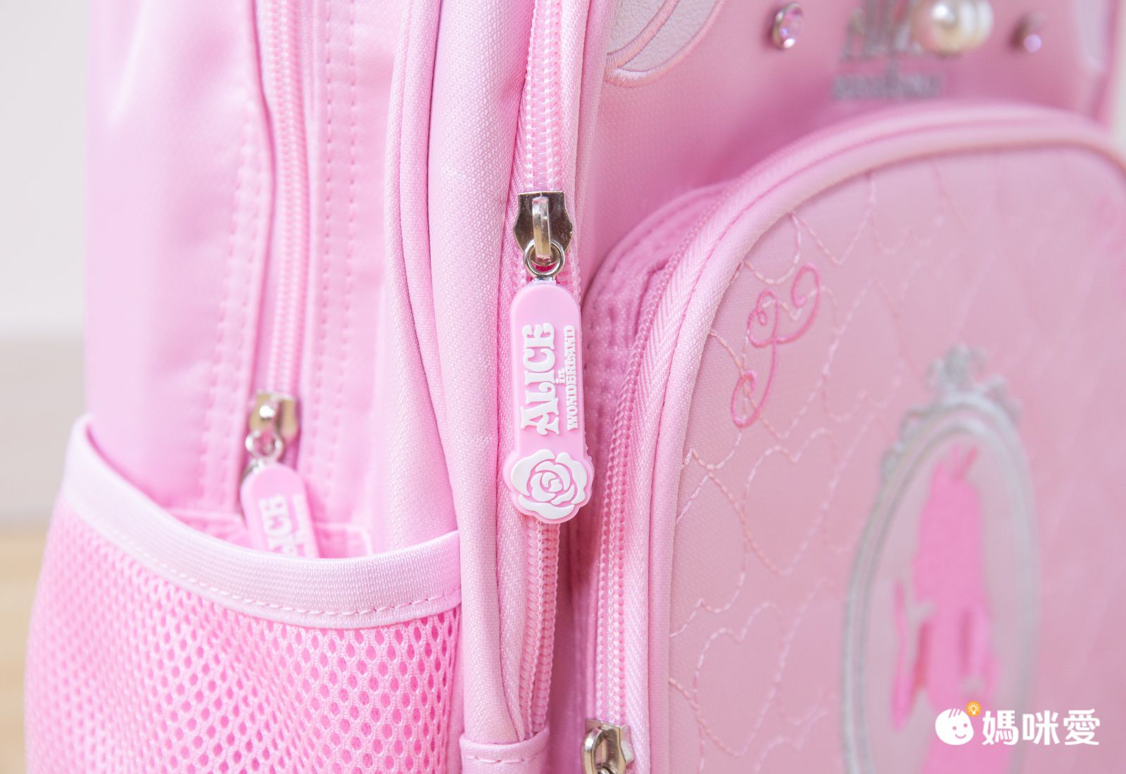 超輕量減壓書包-童話公主-玫紅 (適合110-140cm)