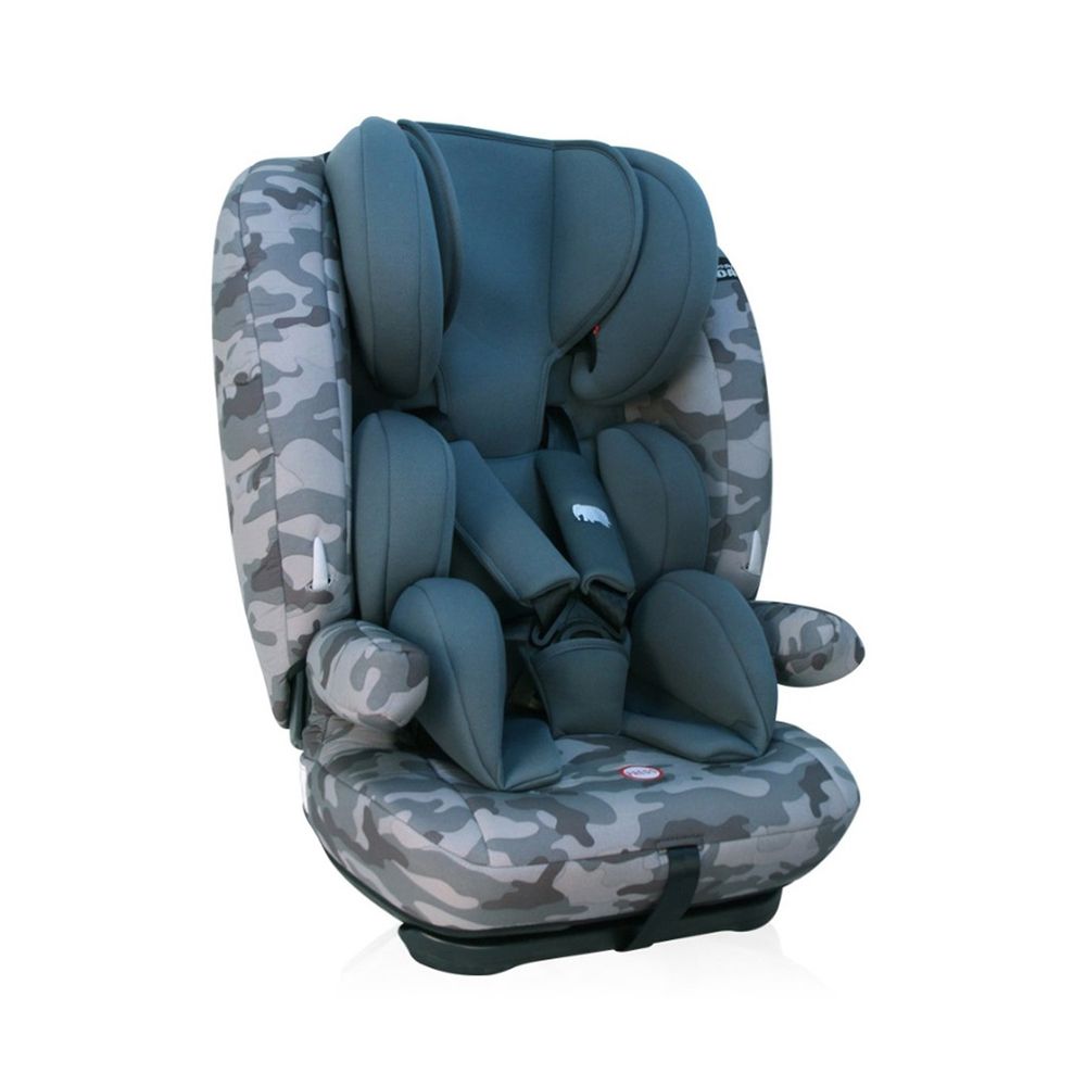 YODA - 第二代成長型汽車安全座椅/汽座/安全座椅-極地迷彩-2~12Y (約9~36kg)