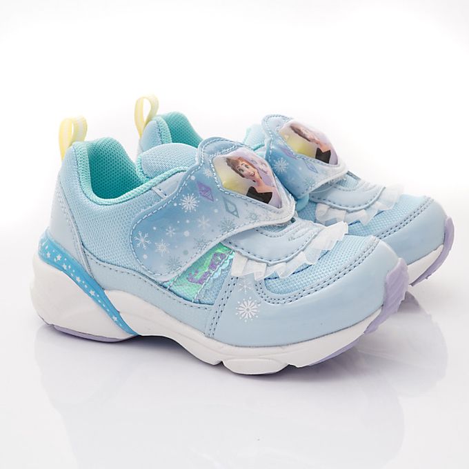 Moonstar日本月星 - 月星冰雪聯名電燈機能童鞋-DNC13109藍(中小童段)-機能運動鞋-藍