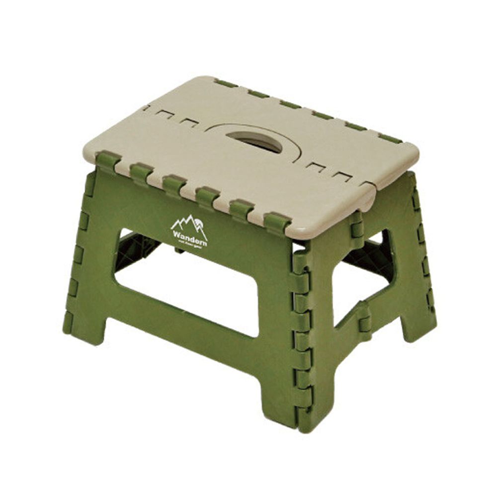 日本丸和 - 輕巧折疊椅(耐重150kg)-墨綠 (29x22x22cm)