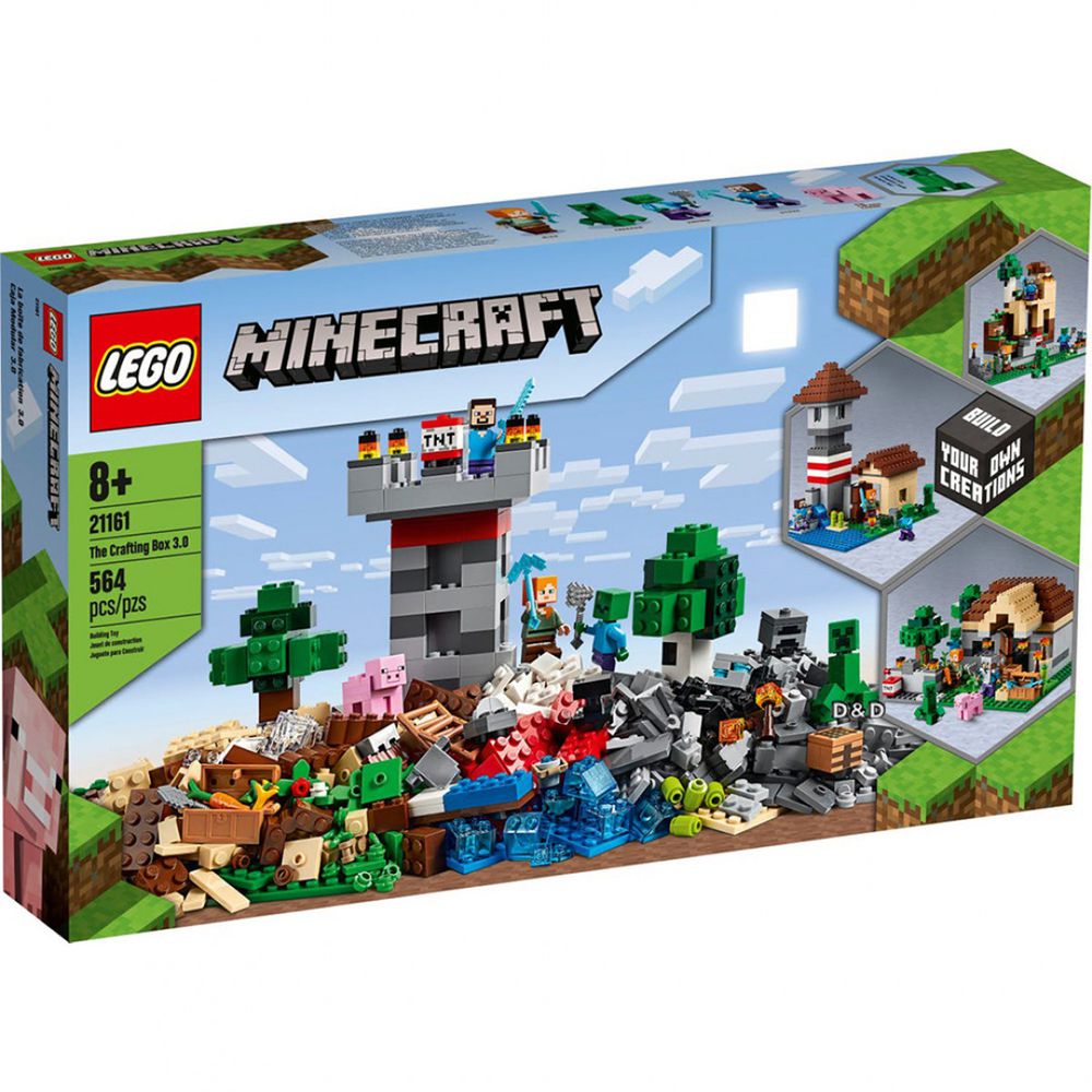 樂高積木 LEGO《 LT21161 》Minecraft 系列 - The Crafting Box 3.0-564pcs