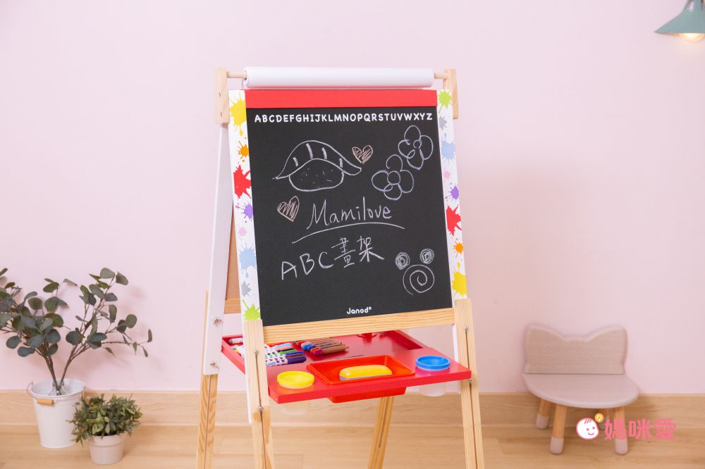 新畫架上市！法國設計【Janod】ABC雙面畫架