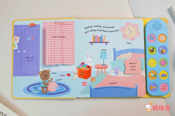 0歲培養親子共讀❤療癒系英文厚頁書 / 音效書 / 觸摸書