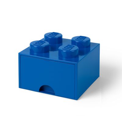 Room Copenhagen - 樂高 LEGO® 四凸抽屜收納箱(多色可選) (藍色)