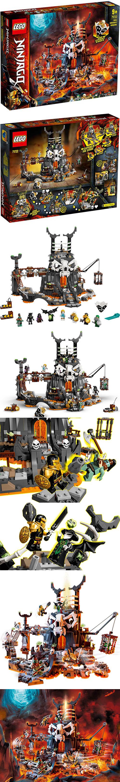 樂高 LEGO - 樂高積木 LEGO《 LT71722》 NINJAGO 旋風忍者系列 - 骷髏頭巫師地牢-1171pcs