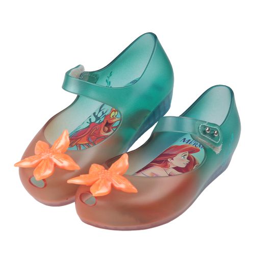 Melissa - 小美人魚賽巴斯丁海星綠橘色公主鞋香香鞋