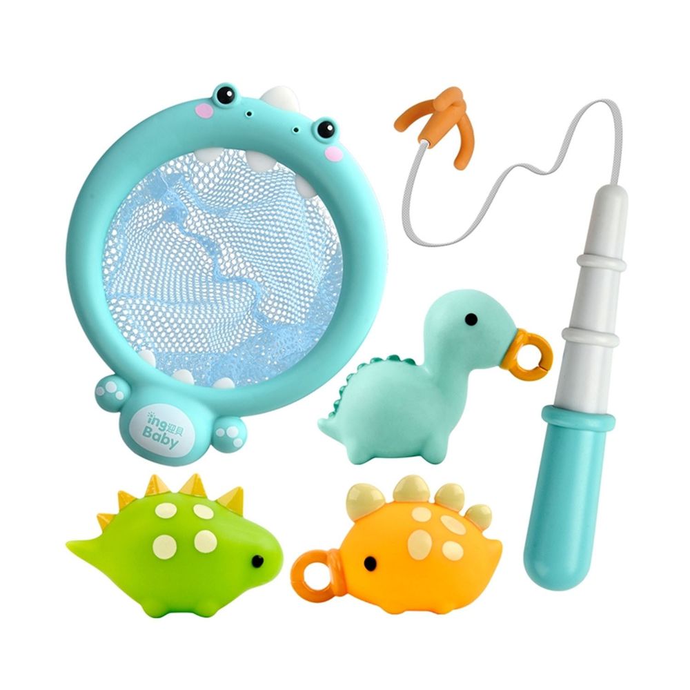 IngBaby - 恐龍撈魚釣魚組 洗澡玩具