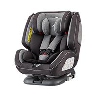 德國適德寶0-12歲ISOFIX/安全帶兩用型汽座-軍艦灰-贈遮陽頂蓬+皮椅保護墊