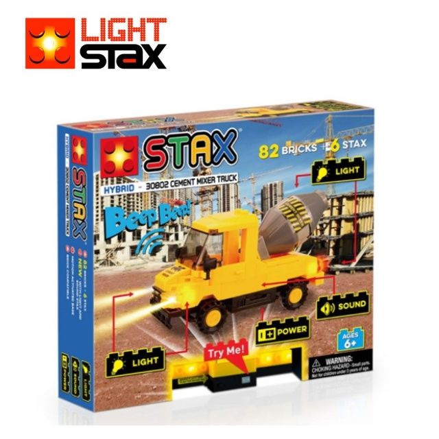 美國 Light Stax - HYBRID系列 CEMENT MIXER TRUCK 水泥預拌車組