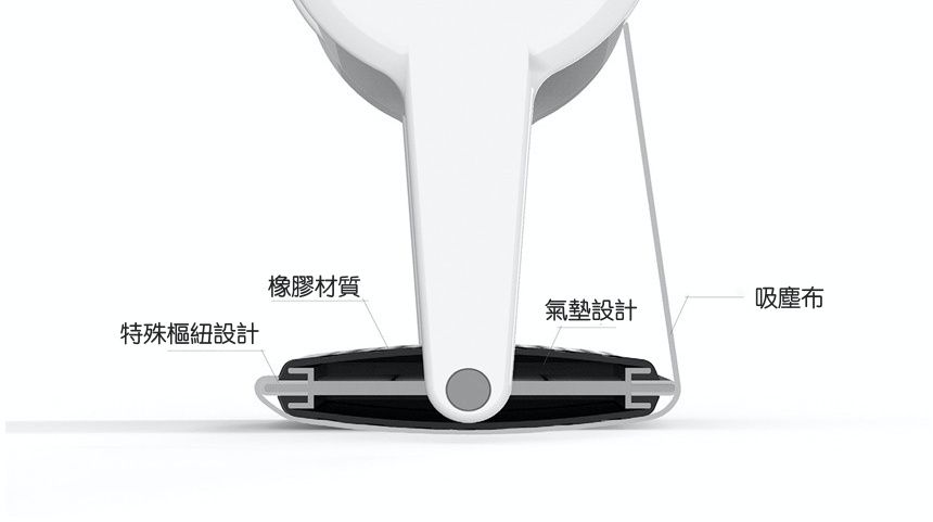 韓國 Rolling Mop Dawn - 自動吸塵拖把(附吸塵布)