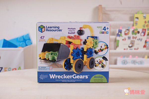 美國孩子人手一組【Learning Resources】STEAM 齒輪積木