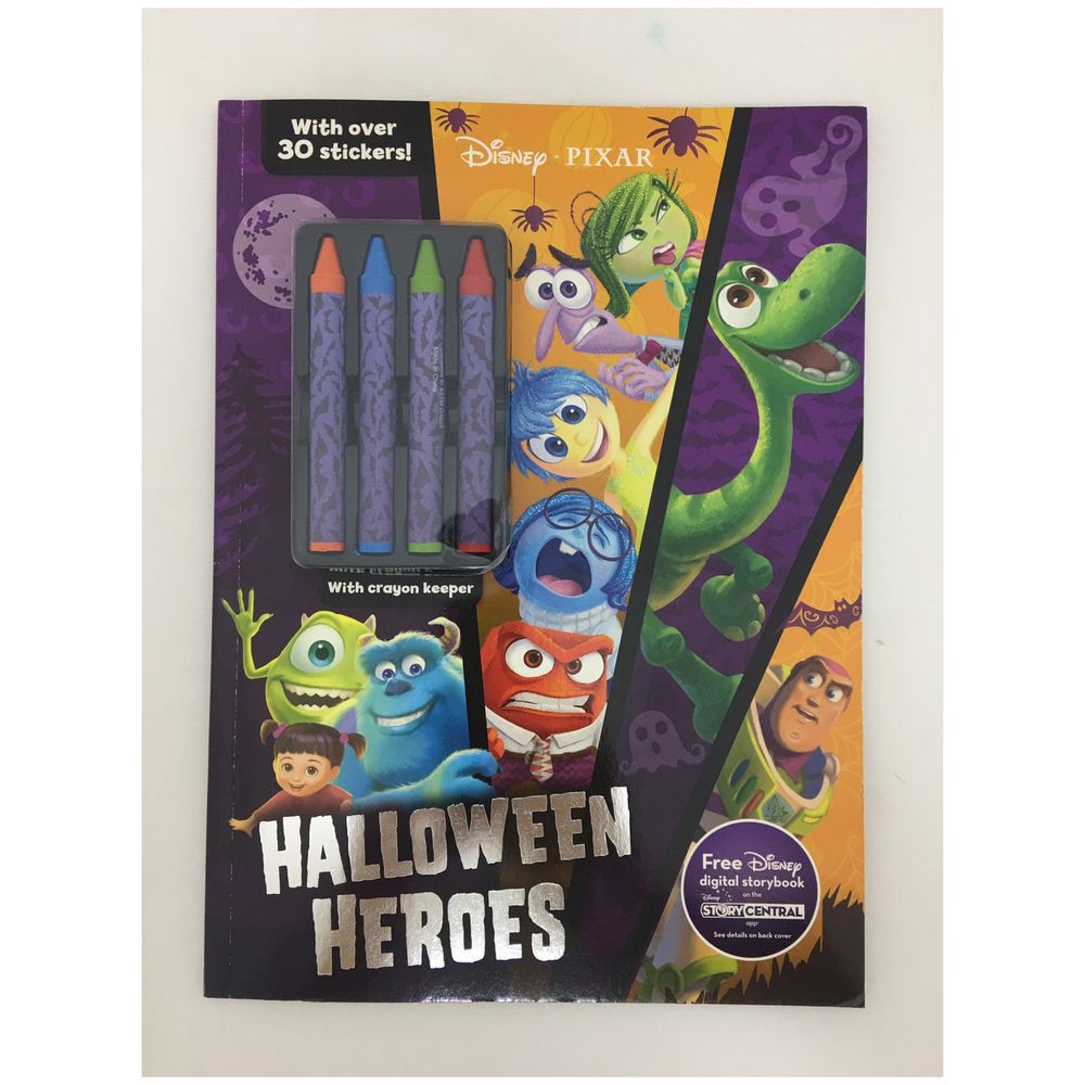 Halloween Heroes Coloring & Activity Book著色遊戲書