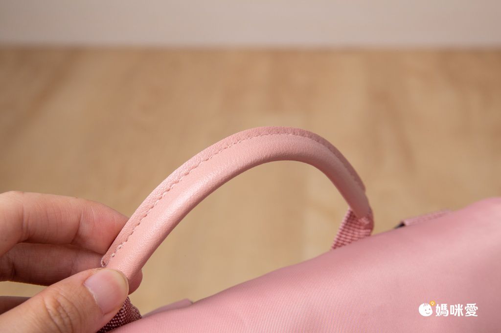 時尚多功能乾濕分離媽媽包/後背包-抽繩款-黑色 (40x34x19cm)