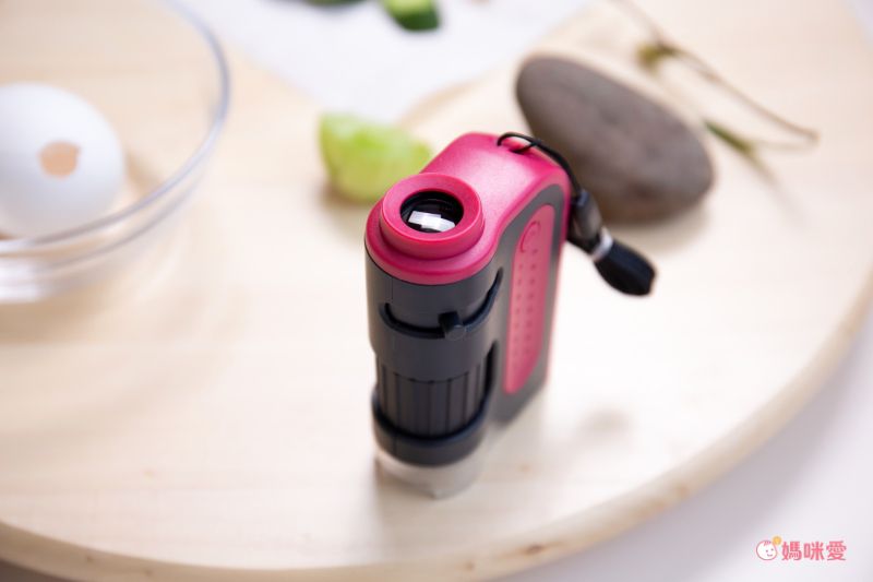 日本 Raymay - 攜帶式隨身顯微鏡-60-120倍率-綠