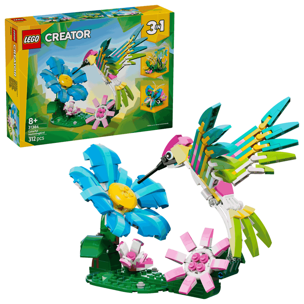 LEGO 31384 野生動物：多彩蜂鳥 Wild Animals : Colorful Hummingbird