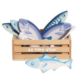 英國 Le Toy Van - 【角色扮演】鮮魚盒玩具組