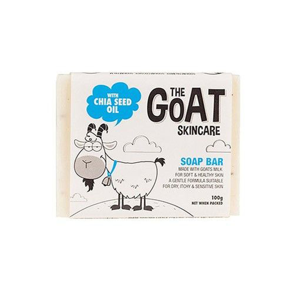 澳洲 THE GOAT SKINCARE - 純手工山羊奶皂-奇亞籽-(效期:2022.6)-100g