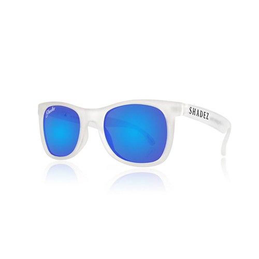 瑞士 SHADEZ - 兒童偏光太陽眼鏡-透明框湛藍