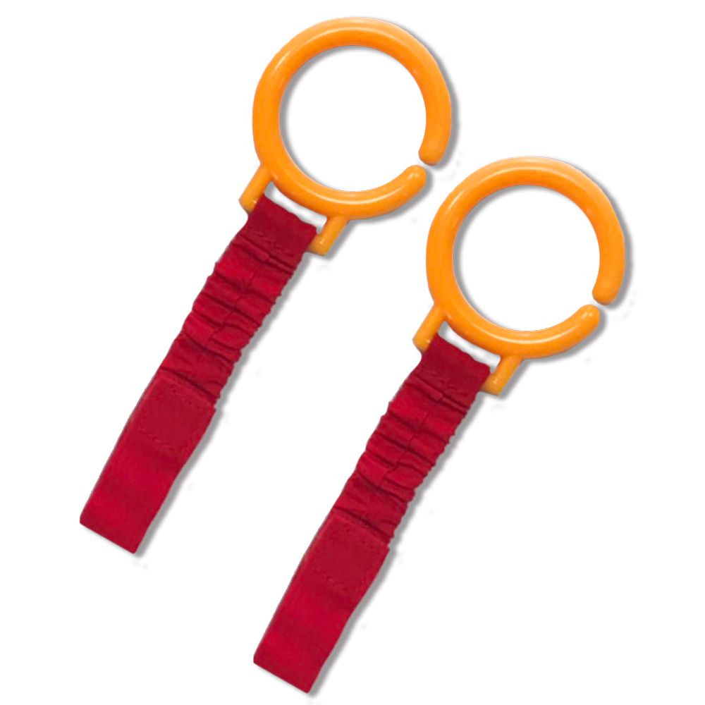 BABY掛環認知書-4本掛環認知書+1個固齒手搖鈴+2個可拆式伸縮掛環