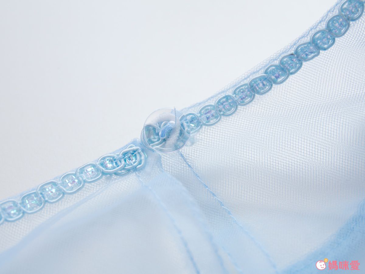 閃亮冰雪女王長袖洋裝-藍色