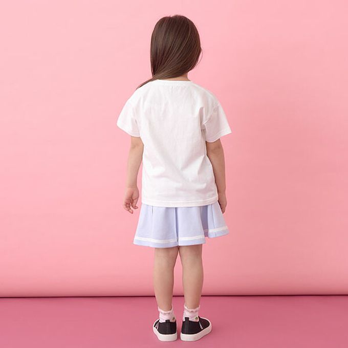 日本 Lycee mine - 100%棉 柔軟印花T恤-淺綠