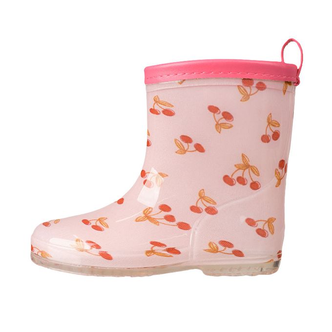 akachan honpo - 雨鞋-櫻桃-粉紅色