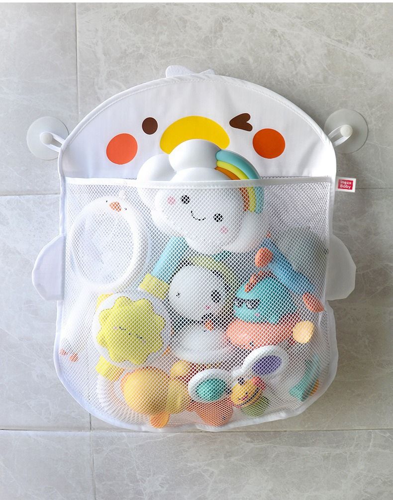 IngBaby - 小雞玩具收納網袋2入組 洗澡玩具