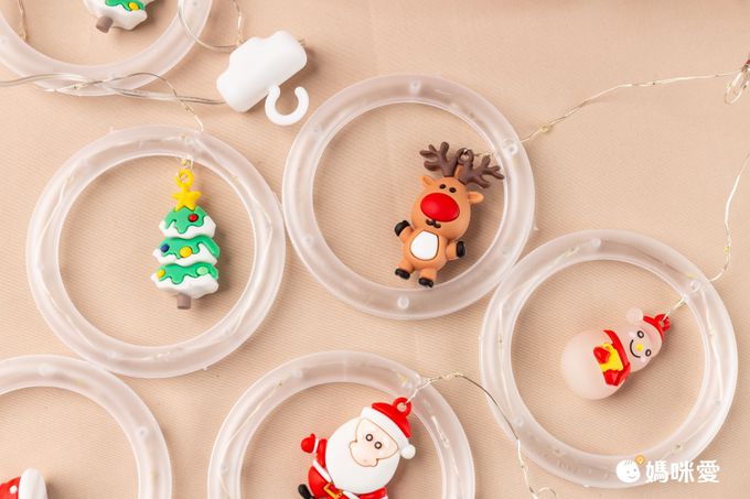 聖誕節雪花LED彩燈(八功能款)-聖誕樹 (長度約300cm)