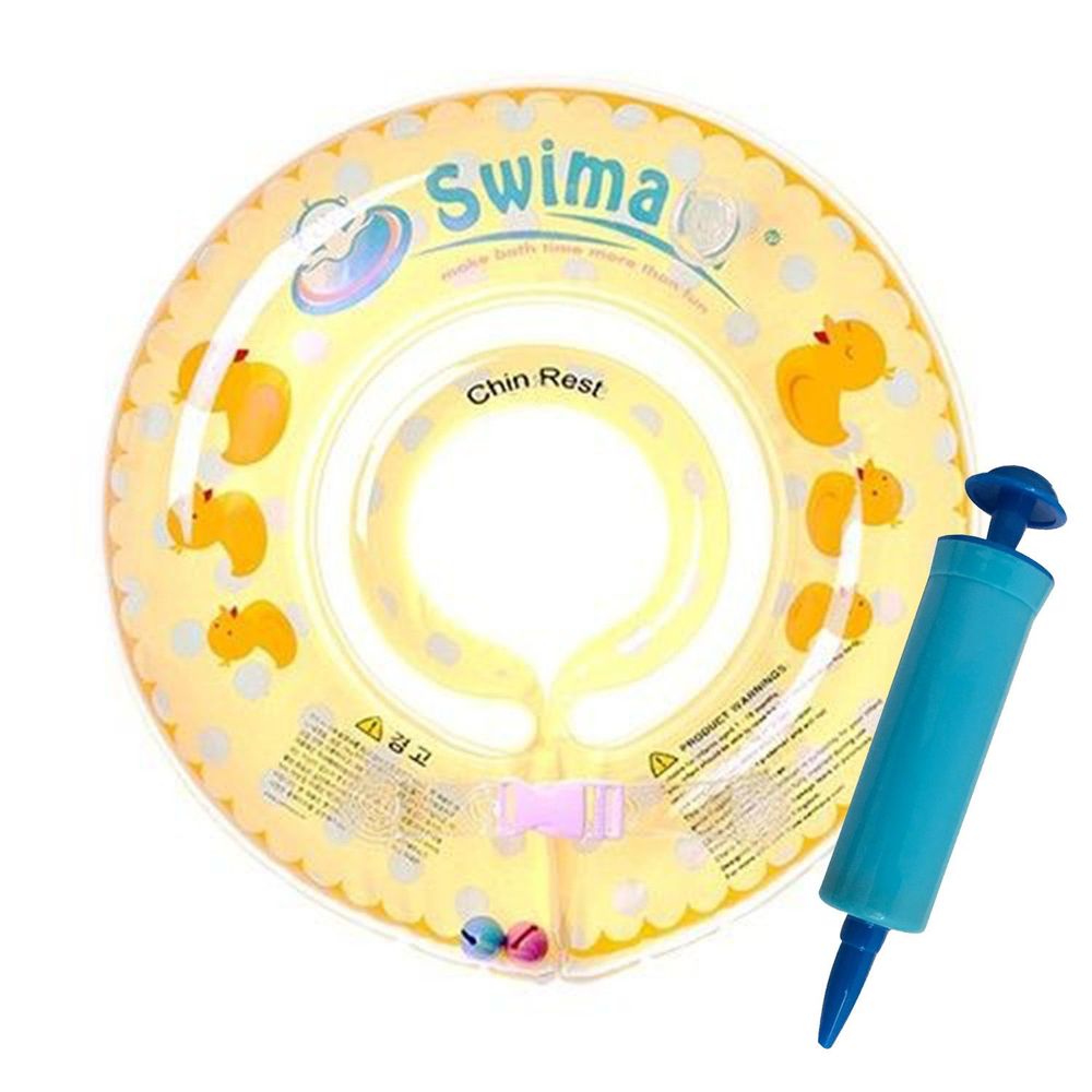 Swimava - G1嬰兒游泳脖圈-小黃鴨 (1-18個月，13kg以內)