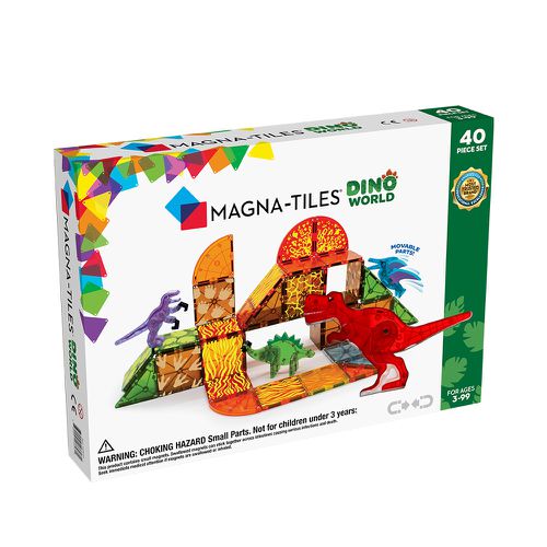 Magna-Tiles® - 磁力積木-恐龍世界 40片