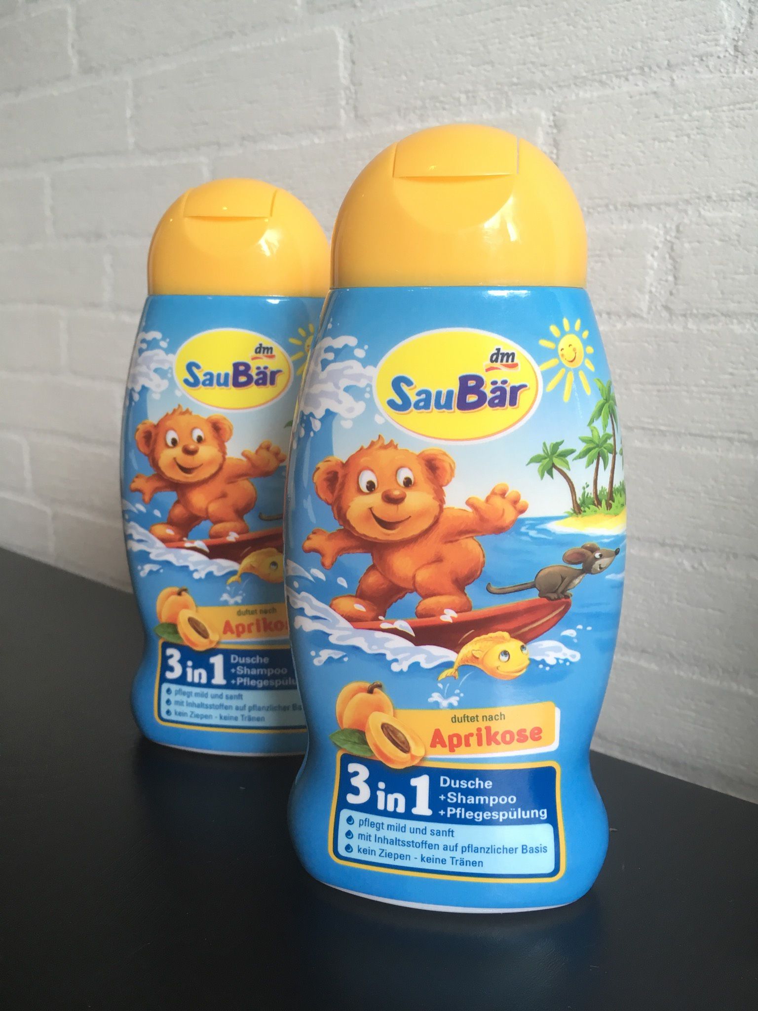 ?全新?德國 DM 原裝進口  SauBär邋遢熊 幼兒 洗髮 沐浴乳