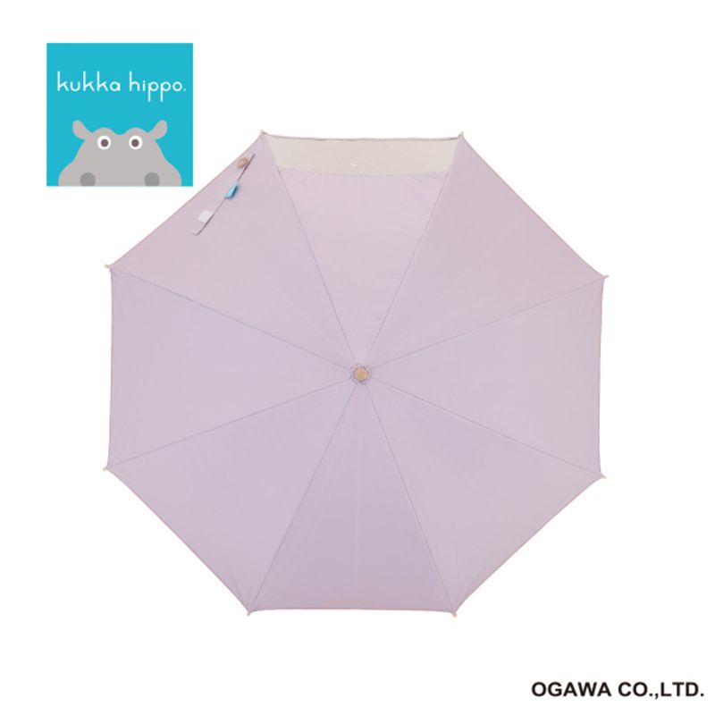 akachan honpo - kukka hippo兒童陽傘-紫色 (55cm)-6歲以上
