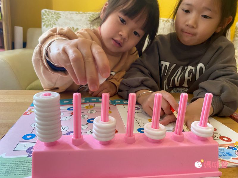 資優數學 - 親子金版1-6冊全系列-6盒教材+教具(透明百格盤)