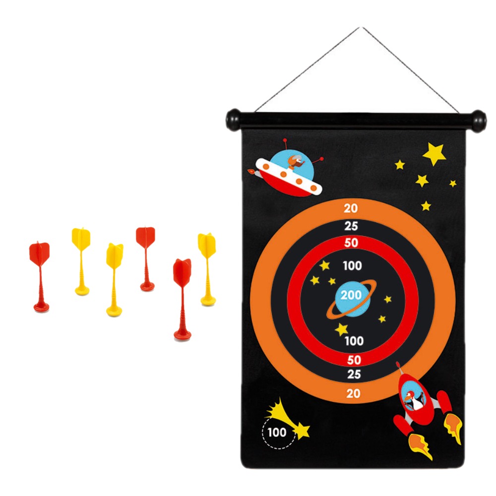 比利時 Scratch - 【限量福利品】磁性飛鏢-太空冒險-外盒瑕疵